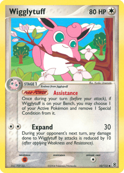 Wigglytuff FireRed & LeafGreen card