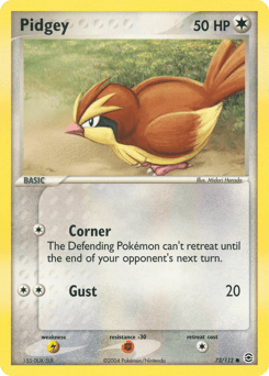 Pidgey FireRed & LeafGreen card