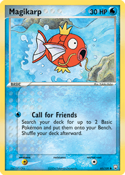 Magikarp Team Rocket Returns card