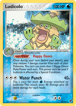 Ludicolo Deoxys card