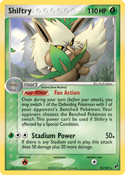 Shiftry Deoxys card