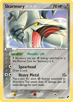 Skarmory Deoxys card