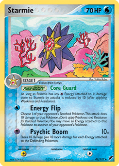 Starmie Deoxys card