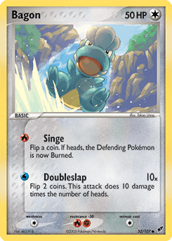 Bagon Deoxys card