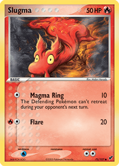 Slugma Deoxys card