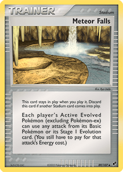 Meteor Falls Deoxys card