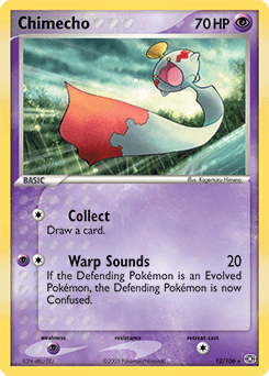 Chimecho Emerald card