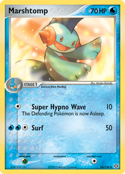 Marshtomp Emerald card