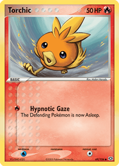 Torchic Emerald card