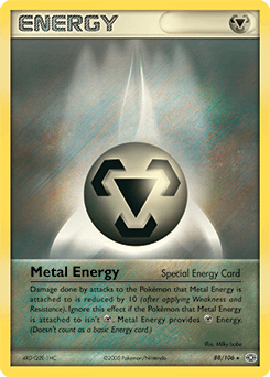 Metal Energy Emerald card