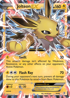 Jolteon-EX Generations card