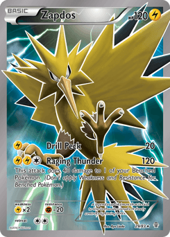 Zapdos Generations card