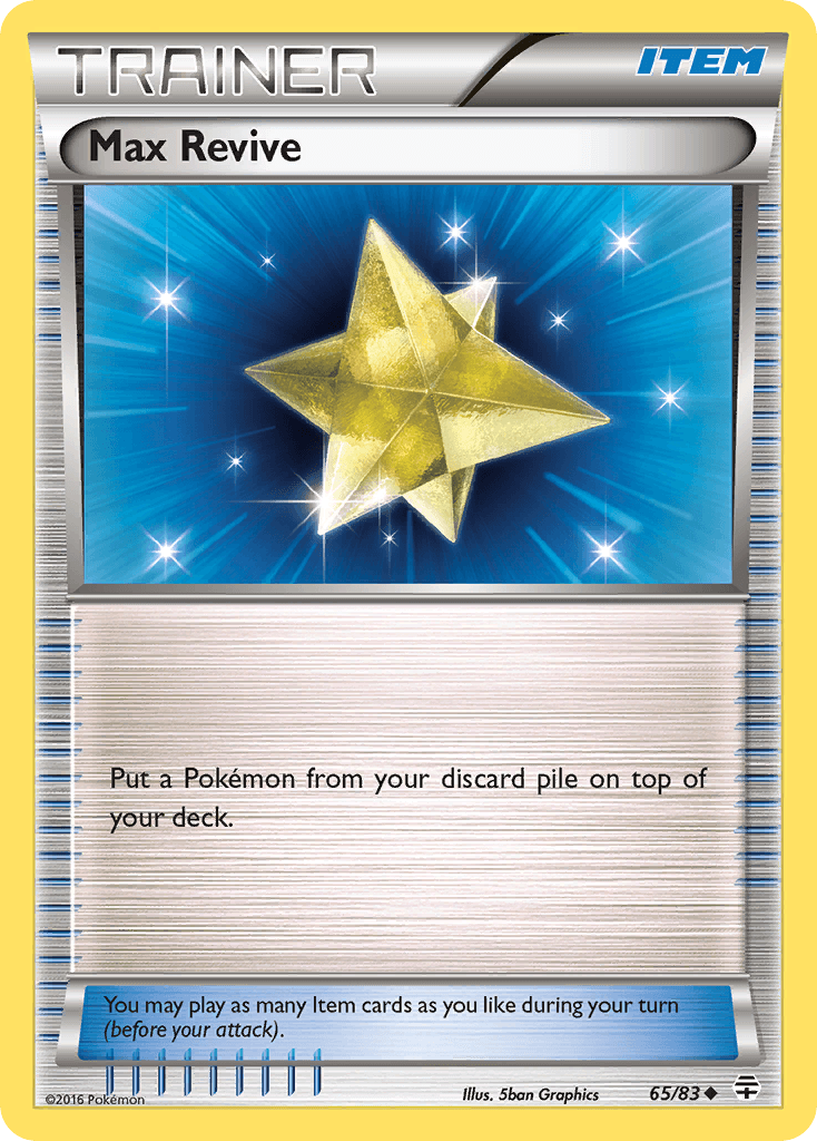 Max Revive Generations card