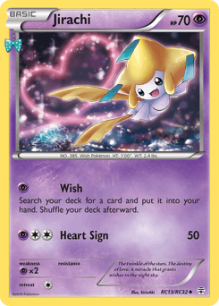 Jirachi Generations card