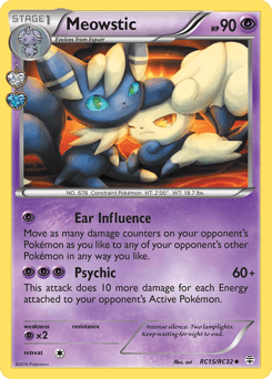 Meowstic Generations card