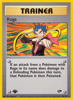 Koga Gym Challenge card
