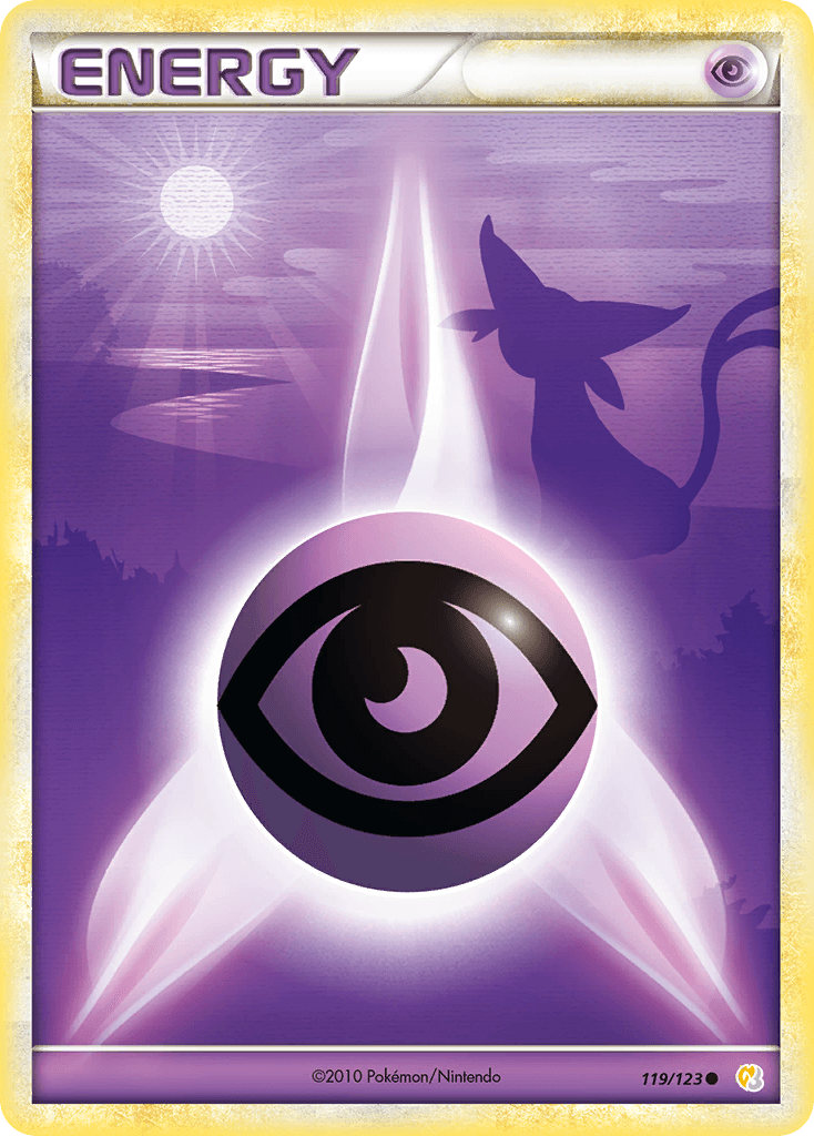 Psychic Energy HeartGold & SoulSilver card