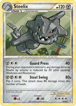 Steelix HS—Unleashed card