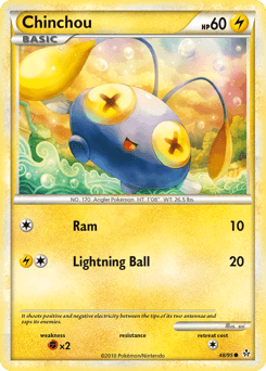 Chinchou HS—Unleashed card