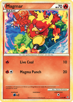 Magmar HS—Unleashed card
