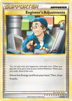Engineer's Adjustments HS—Unleashed card