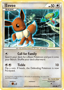 Eevee HS—Undaunted card