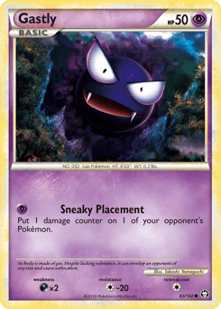 Gastly HS—Triumphant card