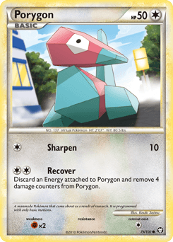 Porygon HS—Triumphant card