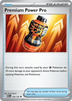 Premium Power Pro Mega Evolution card
