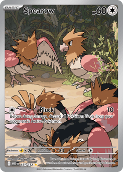 Spearow Mega Evolution card