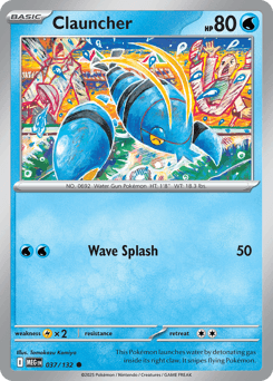 Clauncher Mega Evolution card