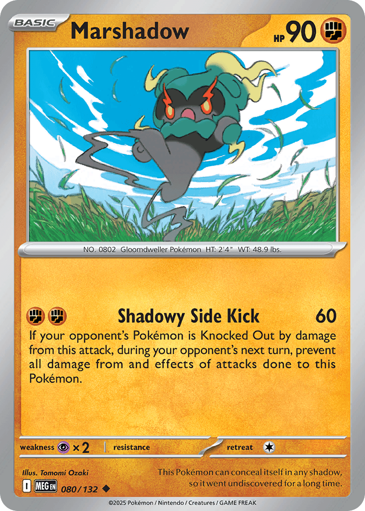 Marshadow Mega Evolution card