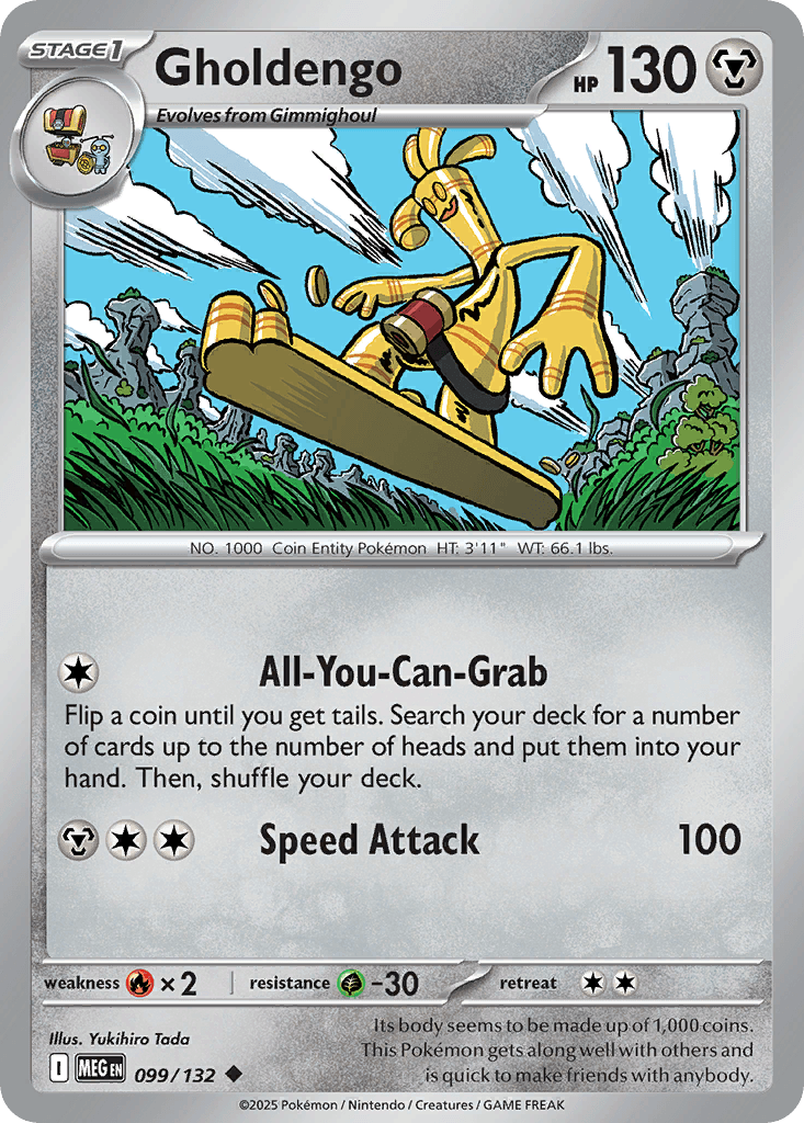 Gholdengo Mega Evolution card