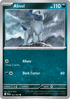 Absol Phantasmal Flames card