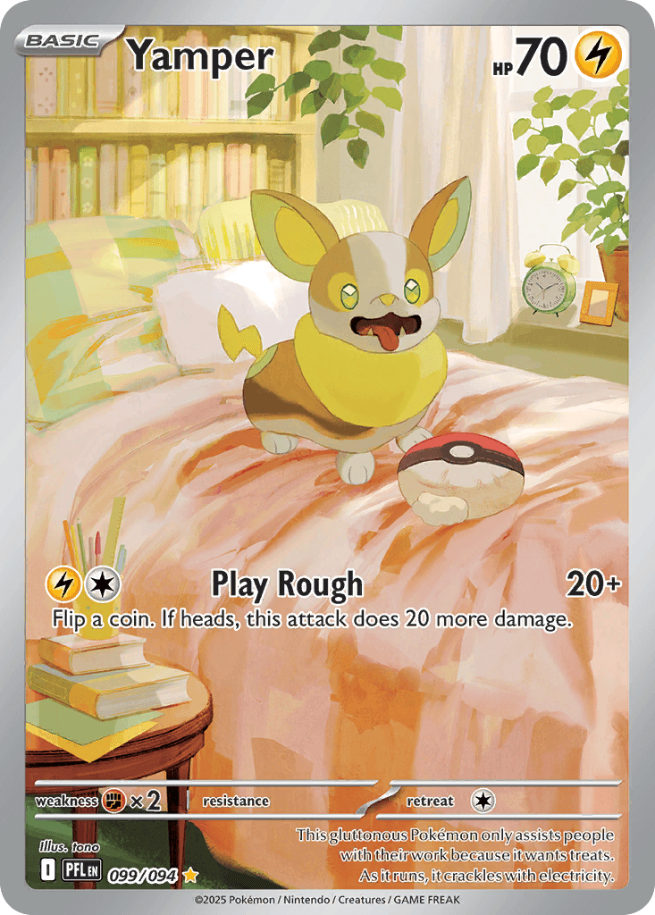 Yamper Phantasmal Flames card