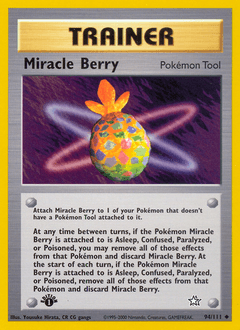 Miracle Berry Neo Genesis card