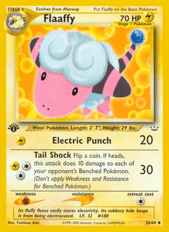 Flaaffy Neo Revelation card