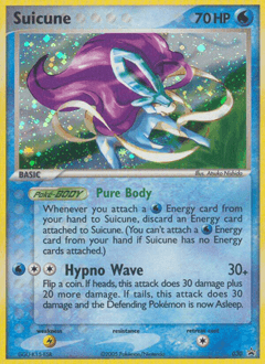 Suicune Nintendo Black Star Promos card