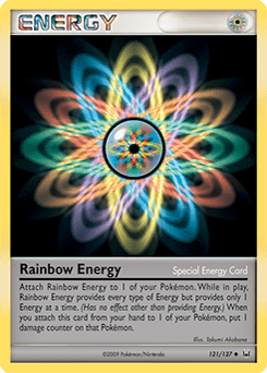 Rainbow Energy Platinum card