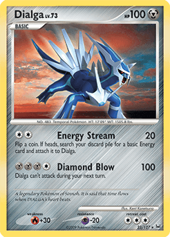 Dialga Platinum card