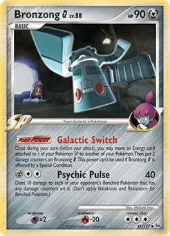 Bronzong G Platinum card