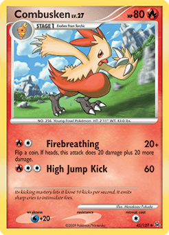 Combusken Platinum card