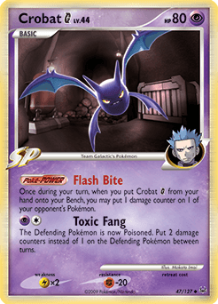 Crobat G Platinum card