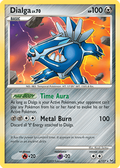 Dialga Platinum card