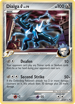 Dialga G Platinum card