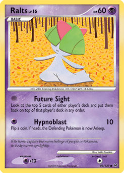 Ralts Platinum card