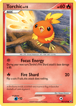 Torchic Platinum card