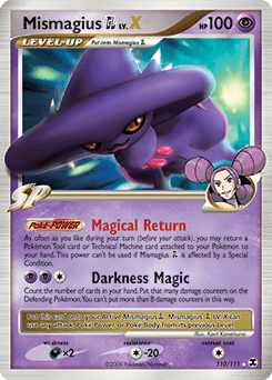 Mismagius GL LV.X Rising Rivals card