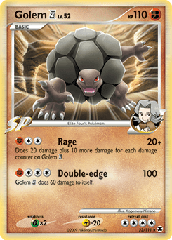 Golem E4 Rising Rivals card