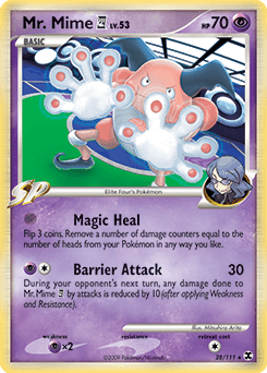 Mr. Mime E4 Rising Rivals card